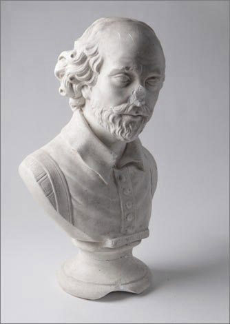 Bust of Shakespeare - Before