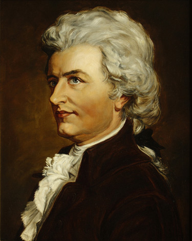 Portrait of Mozart - After